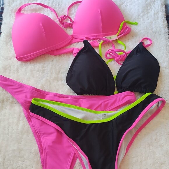 SHIEN Swim 4 Piece Bikini Set - Picture 1 of 3